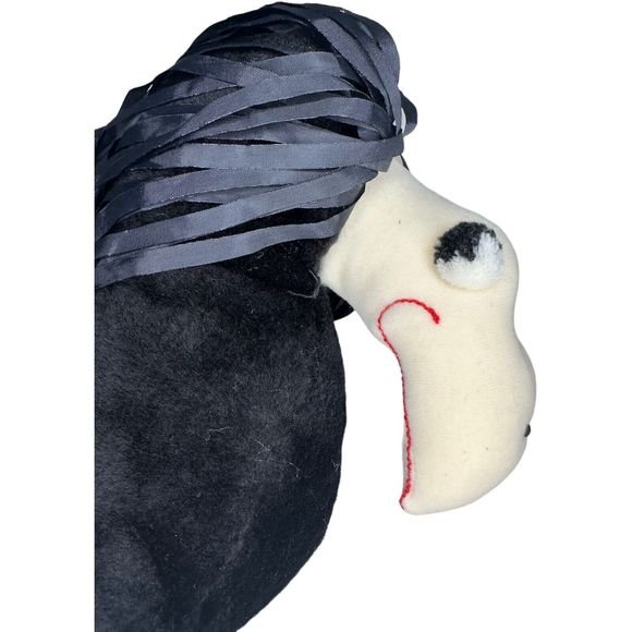 VTG Kamar Kicks Mirdok Vulture Buzzard Bird Plush 15” W/Tags Rare Creepy HTF - Picture 9 of 16